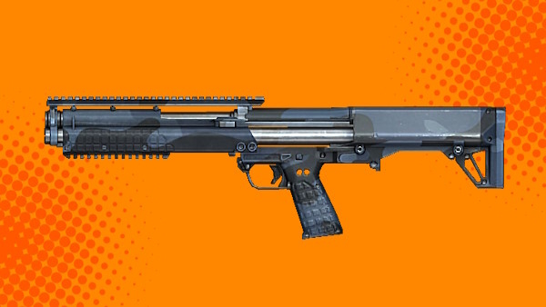 KSG-12 shotgun with Blue Vortex camo skin in Skillwarz