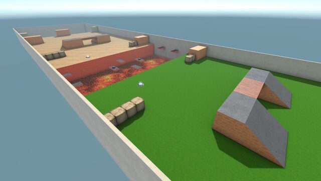 Map Crevasse from game Skillwarz