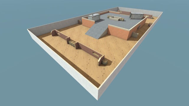 Map Bunker Hill from game Skillwarz